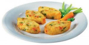 tortitas de verduras